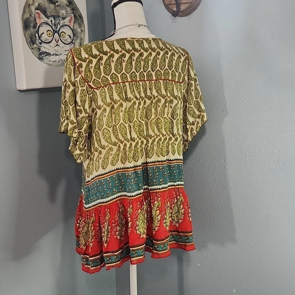 BILA Boho Chic Lightweight Blouse - Picture 7 of 7